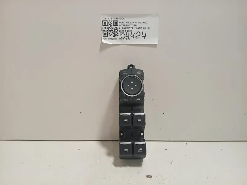 Interruttore Alzacristalli ANT SX H1BT-14540-DC Ford Fiesta VII 2021