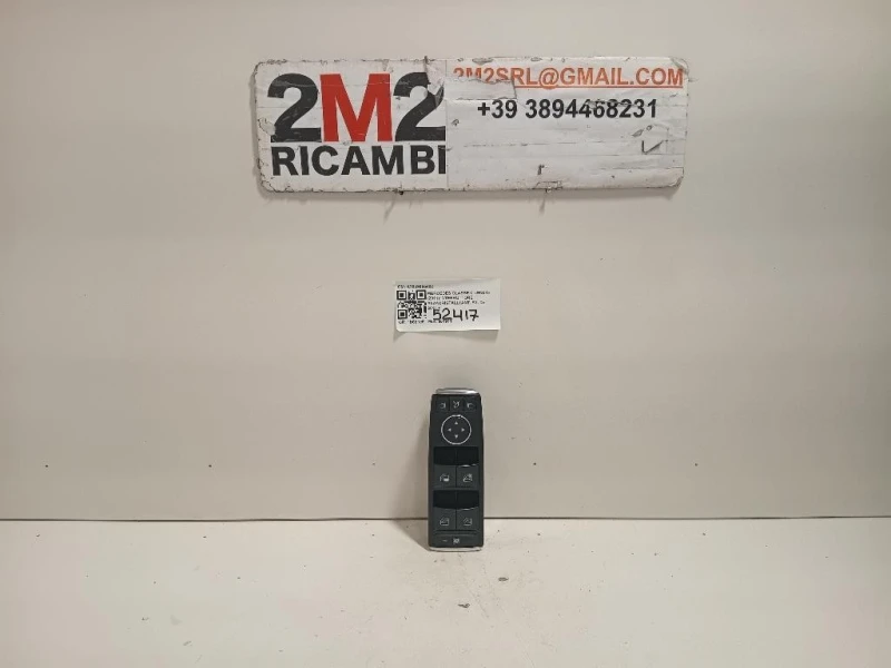 Interruttore Alzacristalli ANT SX A2049055402 Mercedes Classe C W204 2011