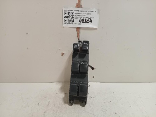 Interruttore Alzacristalli ANT SX INTERRUTTORE ALZACRISTALLI ANT SX Nissan Navara 2010