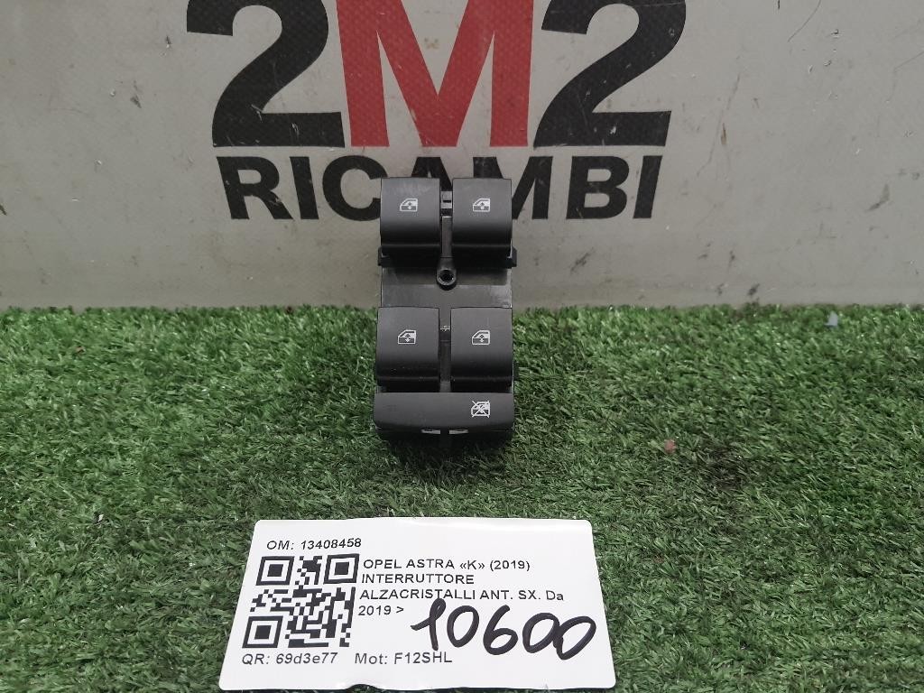 Interruttore Alzacristalli ANT SX 13408458 Opel Astra K 2019