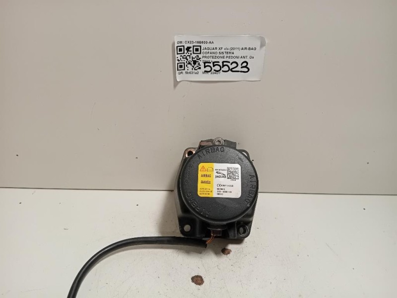 Air-bag Cofano Sistema Protezione Pedoni ANT CX23-16E600-AA Jaguar XF I 2011