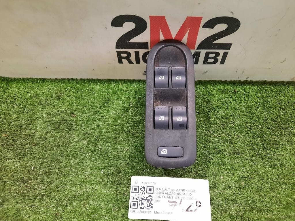 Interruttore Alzacristalli ANT SX 156018070 Renault Megane II CC 2003