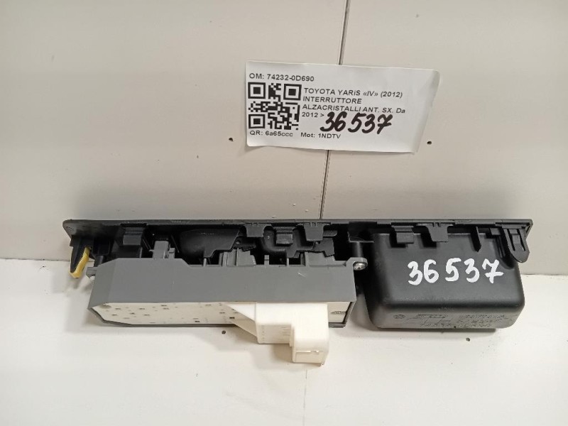 Interruttore Alzacristalli ANT SX 74232-0D690 Toyota Yaris IV 2012