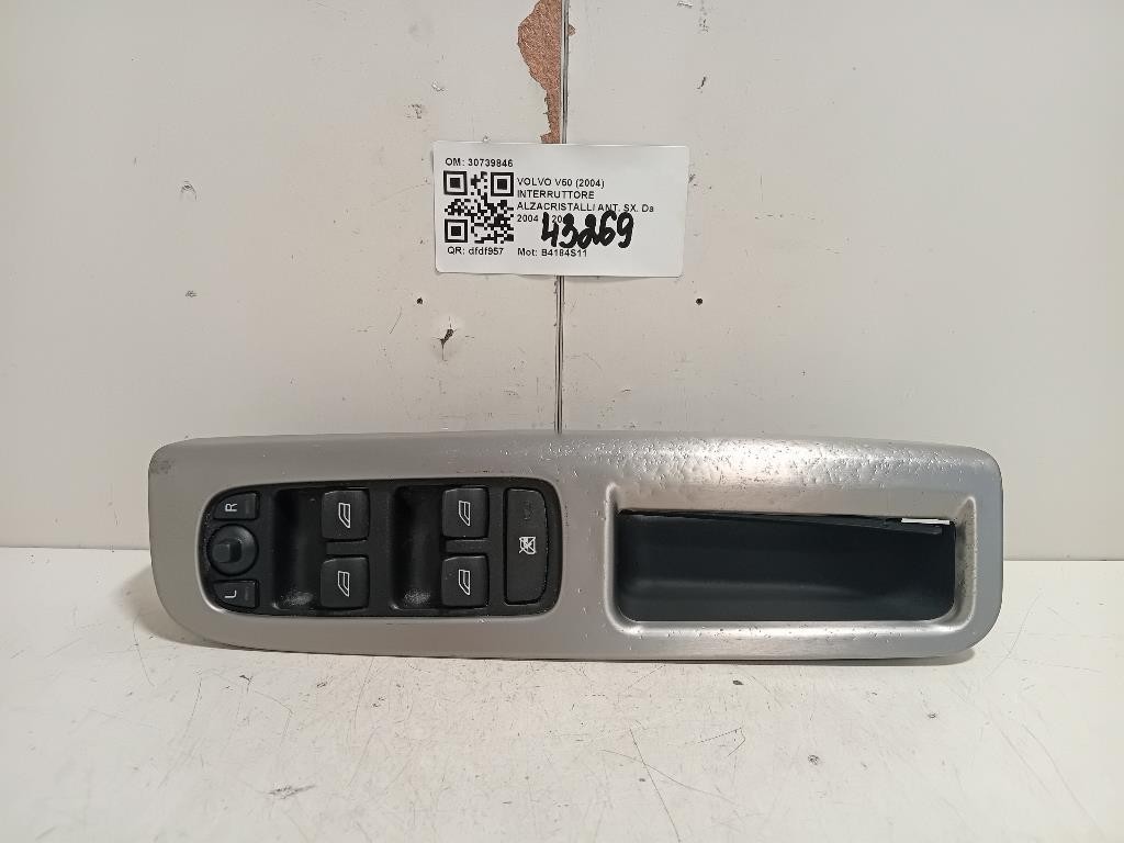 Interruttore Alzacristalli ANT SX 30739846 Volvo V50 2004