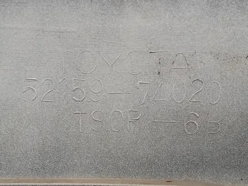 Paraurti POST 52159-74020 Toyota IQ 2009