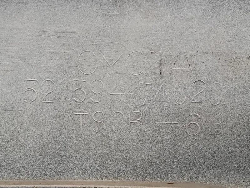 Paraurti POST 52159-74020 Toyota IQ 2009