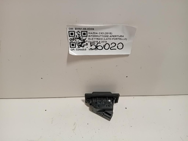 Interruttore Apertura Elettrico LATO Portello BHN1-56-8D0B Mazda CX3 2015