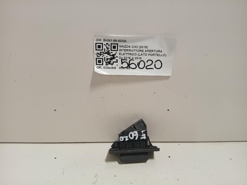 Interruttore Apertura Elettrico LATO Portello BHN1-56-8D0B Mazda CX3 2015