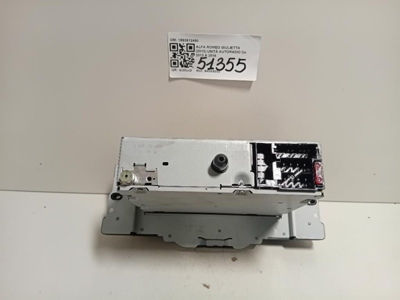 Unità Autoradio 1560912490 Alfa Romeo Giulietta 2013