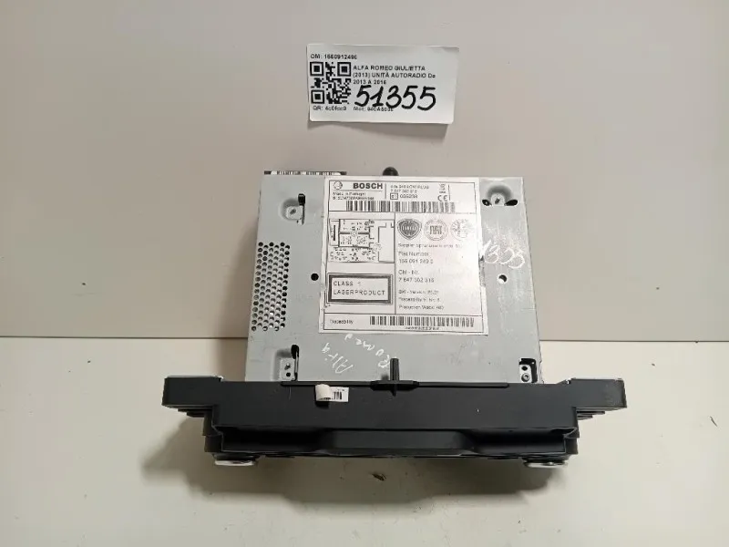 Unità Autoradio 1560912490 Alfa Romeo Giulietta 2013