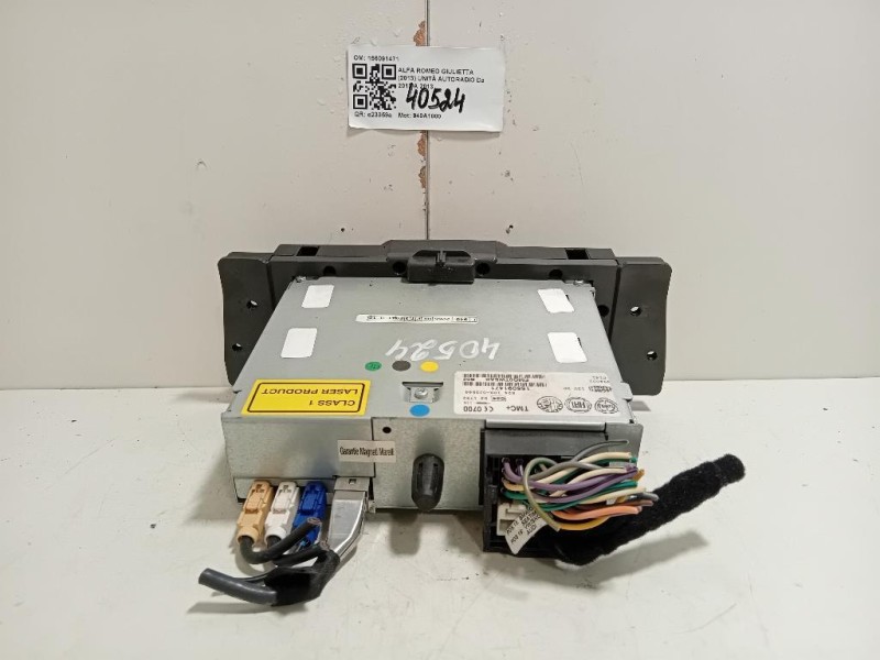 Unità Autoradio 156091471 Alfa Romeo Giulietta 2013