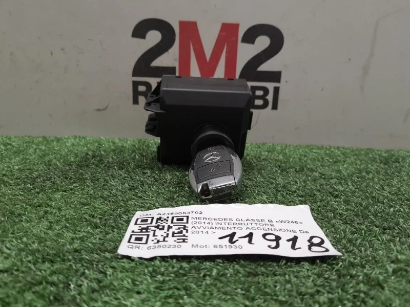 Interruttore Avviamento Accensione A2469054702 Mercedes Classe B W246 2014