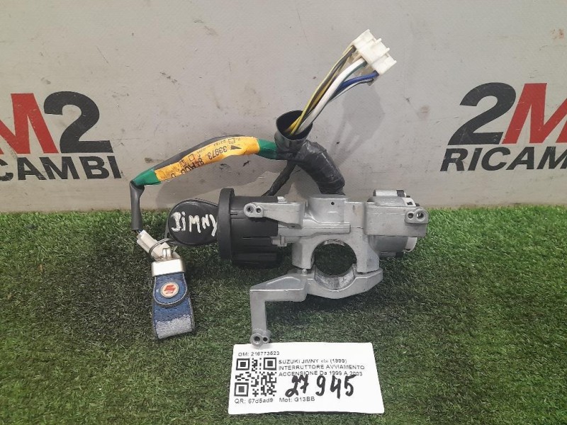 Interruttore Avviamento Accensione 216773523 Suzuki Jimny I 1999