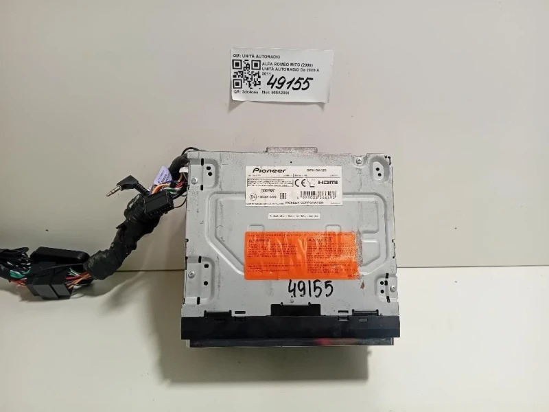 Unità Autoradio 156091908 Alfa Romeo MITO 2008