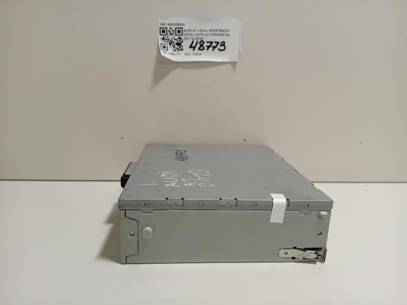 Unità Autoradio 4G0035083 Audi A1 8XA Sportback 2012