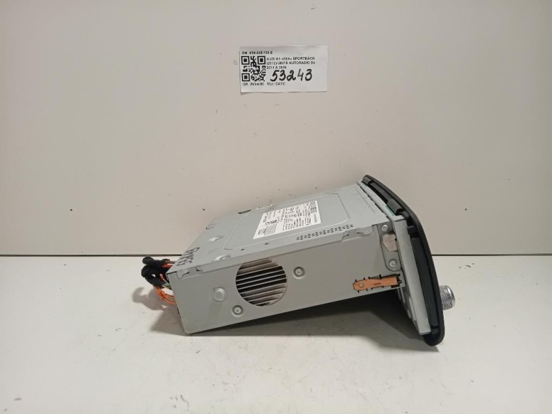 Unità Autoradio 8X0035183 E 8X0035183E NAV GPS Audi A1 8XA Sportback 2012