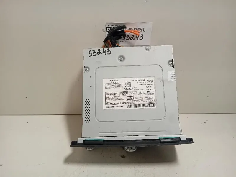 Unità Autoradio 8X0035183 E 8X0035183E NAV GPS Audi A1 8XA Sportback 2012