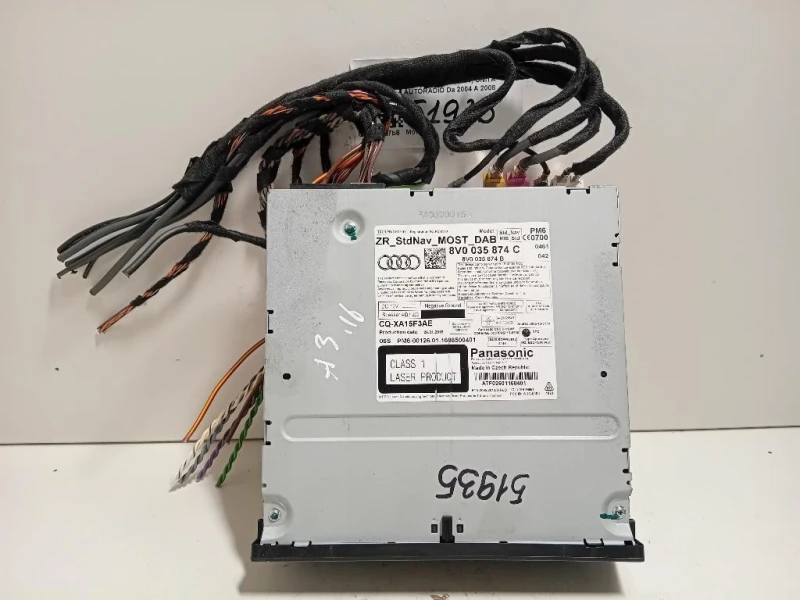 Unità Autoradio 8V0035874 Audi A3 8P1 2004