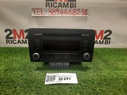 Unità Autoradio 8P0 035 186 AB Audi A3 8P1 2008