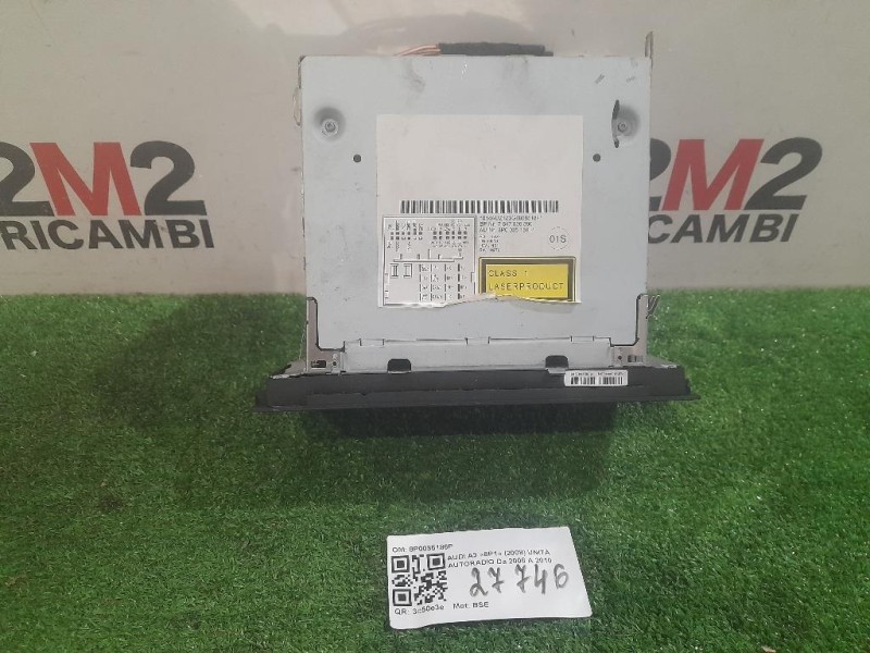 Unità Autoradio 8P0035186P Audi A3 8P1 2008