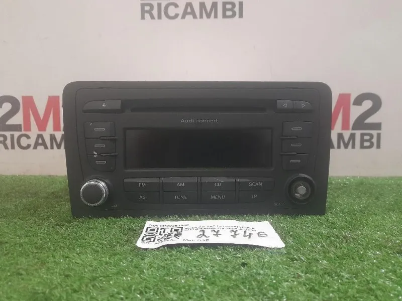 Unità Autoradio 8P0035186P Audi A3 8P1 2008