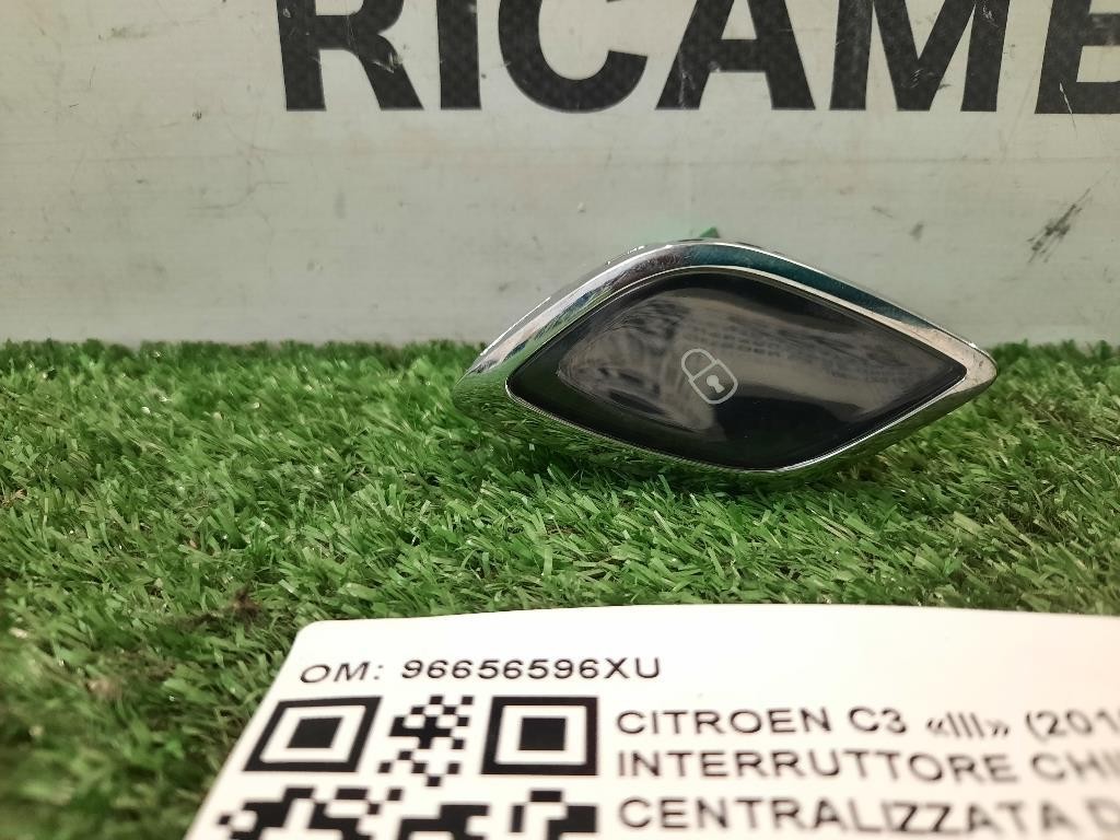 Interruttore Chiusura Centralizzata 96656596XU Citroen C3 III 2016