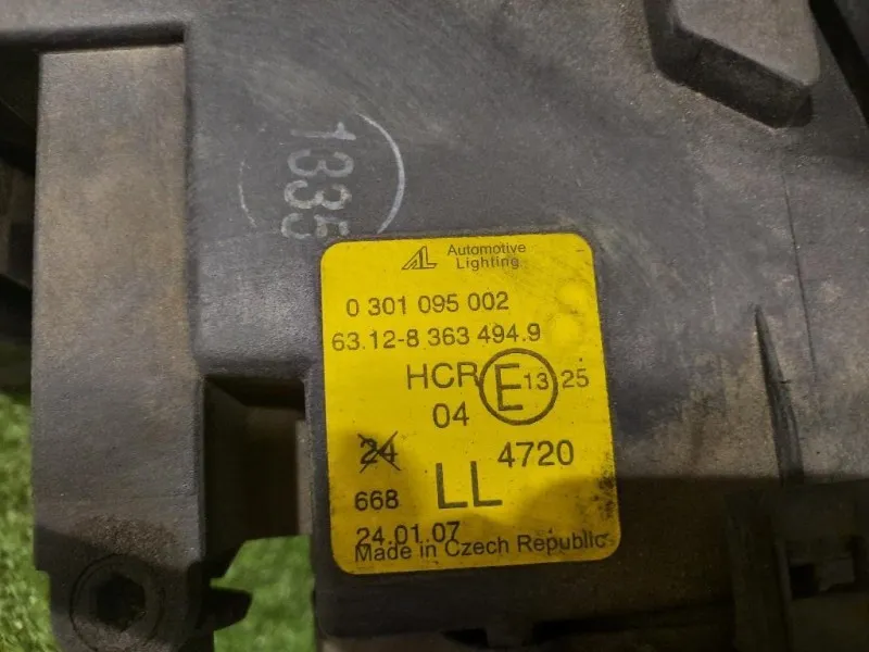 Proiettore ANT DX 63128363494 Bmw Serie 3 E36 Berlina 1991