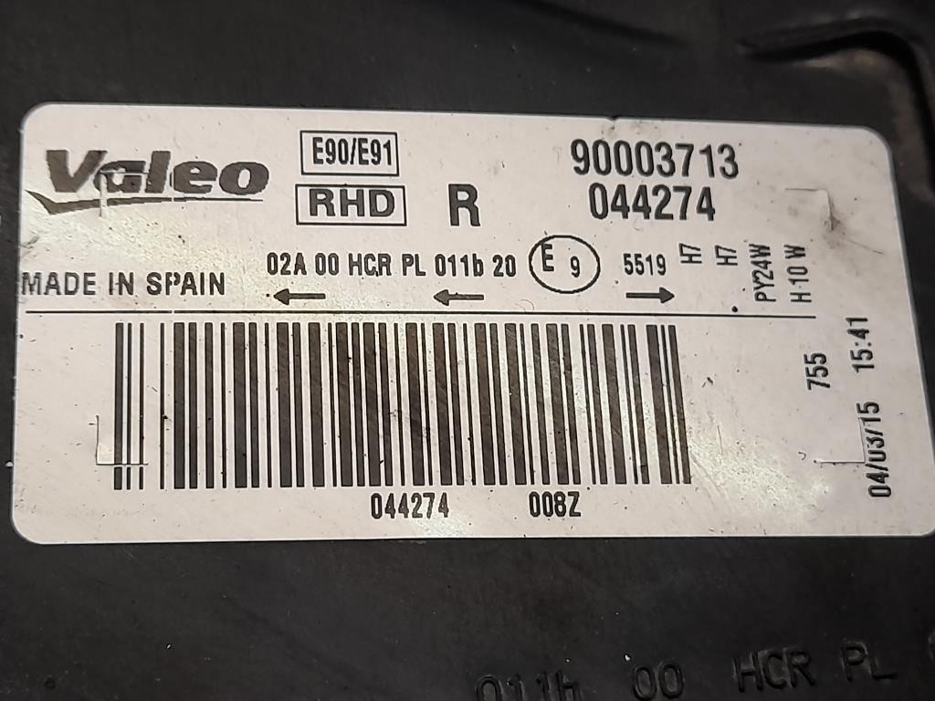 Proiettore ANT DX 90003713 Bmw Serie 3 E90 Berlina 2005