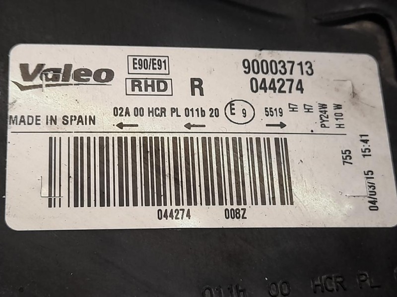 Proiettore ANT DX 90003713 Bmw Serie 3 E90 Berlina 2005