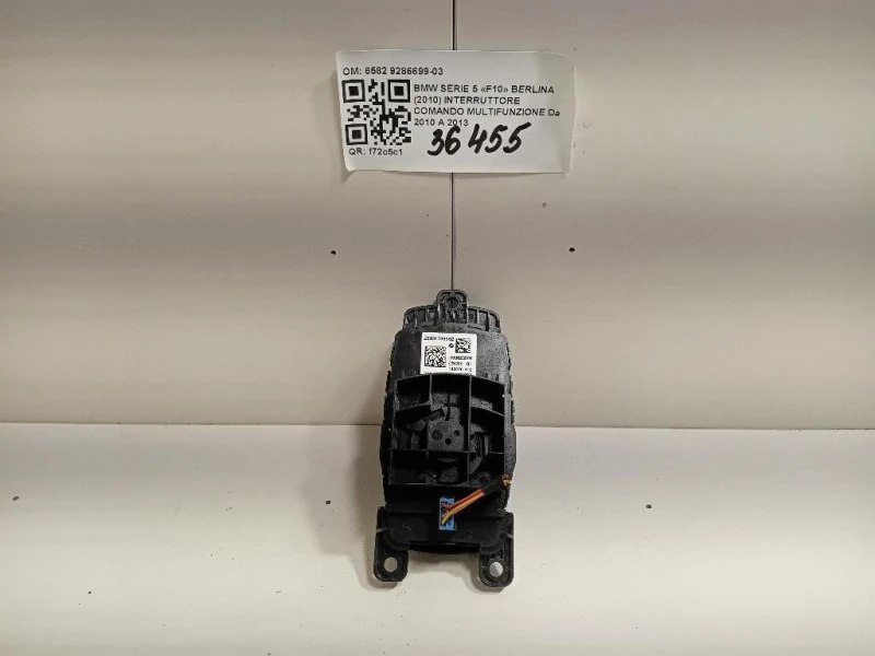 Interruttore Comando Multifunzione 6582 9286699-03 Bmw Serie 5 F10 Berlina 2010