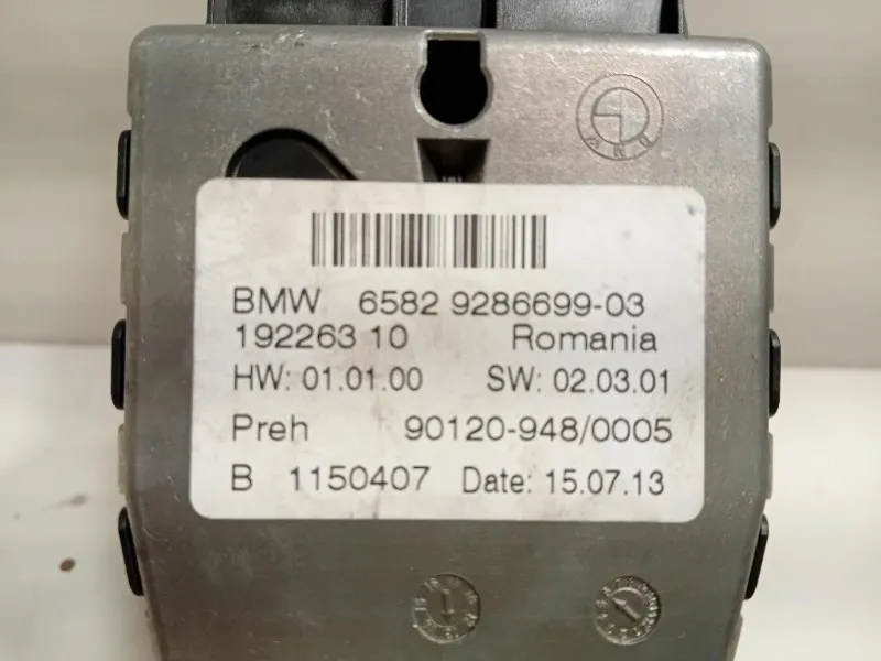 Interruttore Comando Multifunzione 6582 9286699-03 Bmw Serie 5 F10 Berlina 2010