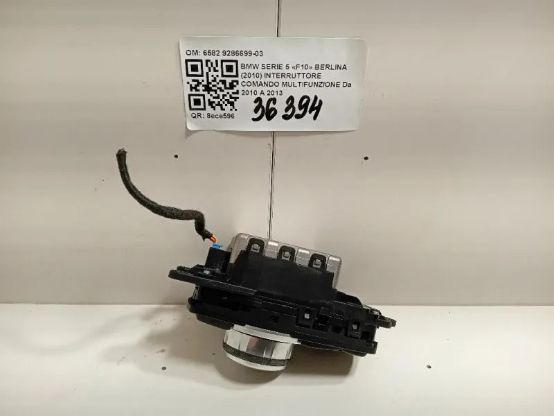 Interruttore Comando Multifunzione 6582 9286699-03 Bmw Serie 5 F10 Berlina 2010