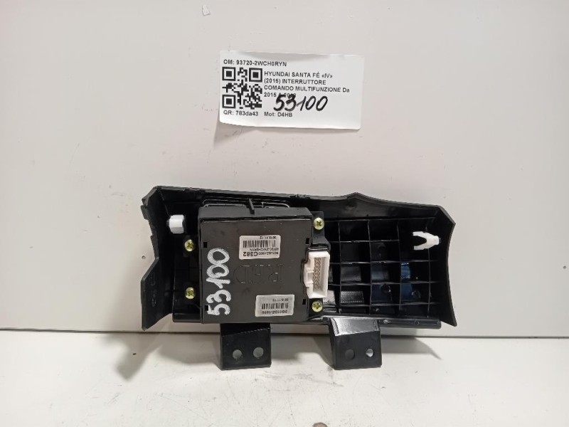 Interruttore Comando Multifunzione 93720-2WCH0RYN Hyundai Santa FÉ IV 2015