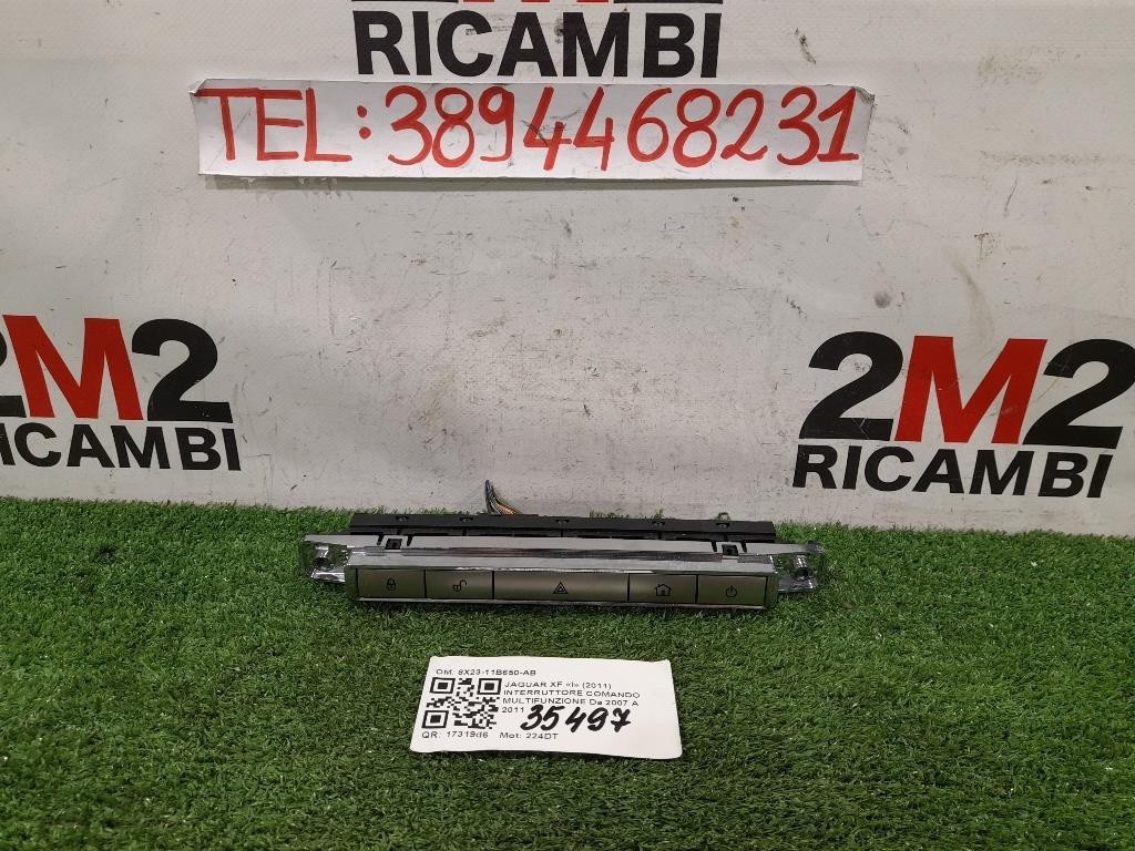 Interruttore Comando Multifunzione 8X23-11B650-AB Jaguar XF I 2011