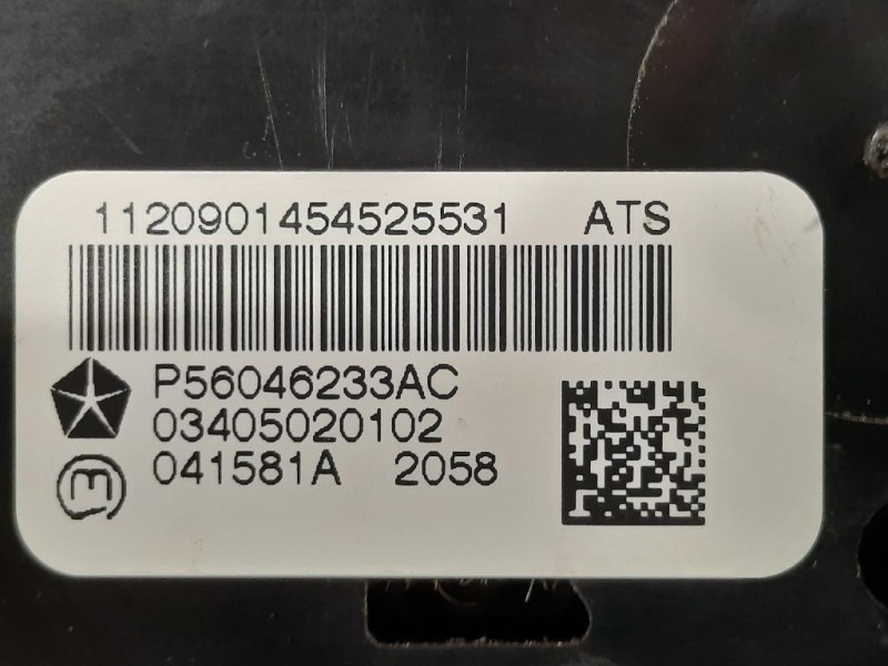 Interruttore Comando Multifunzione P56046233AC Jeep Grand Cherokee IV 2011