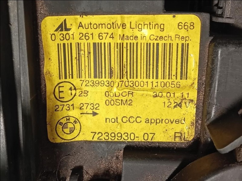 Proiettore ANT DX 723993007 Bmw Serie 3 E92 Coupe 2007