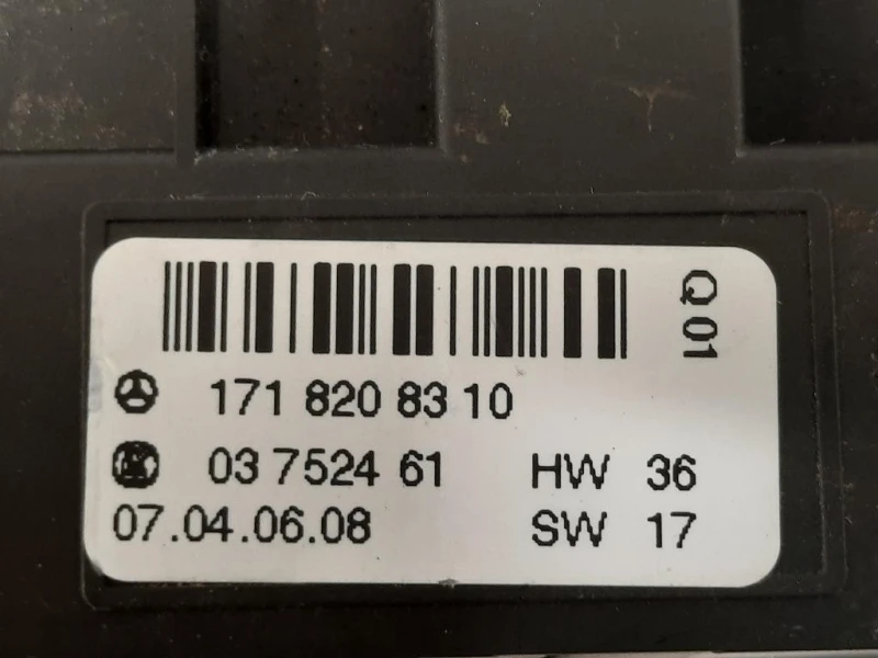 Interruttore Comando Multifunzione 1718208310 Mercedes Classe SLK R171 2004