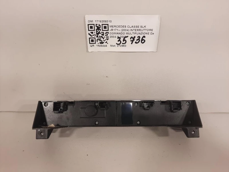 Interruttore Comando Multifunzione 1718208310 Mercedes Classe SLK R171 2004