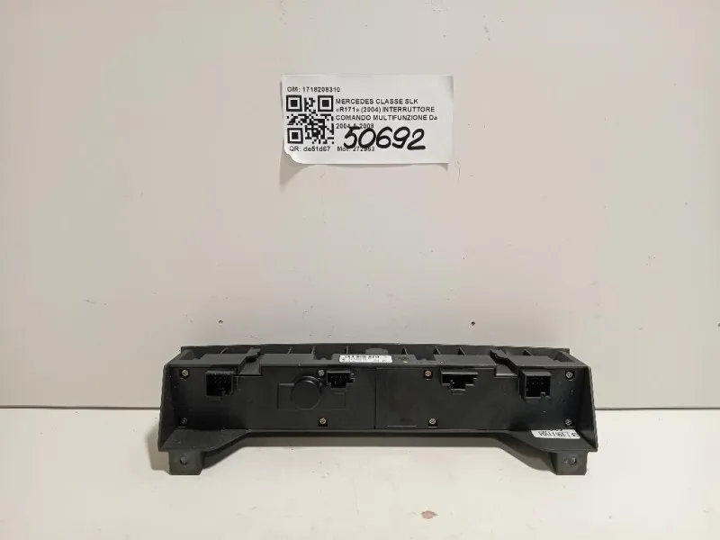 Interruttore Comando Multifunzione 1718208310 Mercedes Classe SLK R171 2004