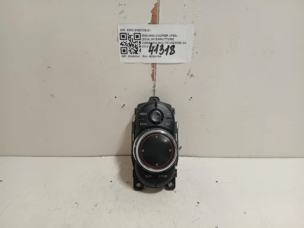 Interruttore Comando Multifunzione 6582 9350735-01 Mini MINI Cooper F55 2014