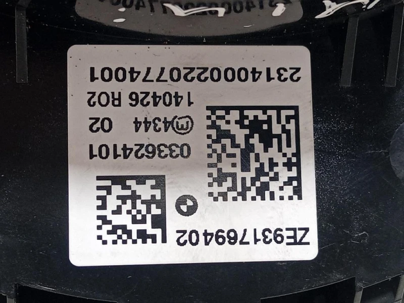 Interruttore Comando Multifunzione ZE9317694 02 Mini MINI Cooper F56 2018