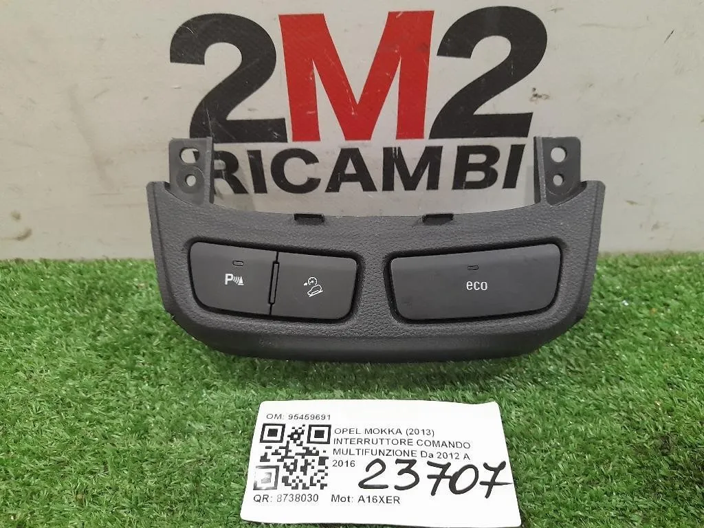 Interruttore Comando Multifunzione 95459691 Opel Mokka 2013
