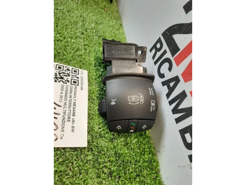 Interruttore Comando Multifunzione 255520014R Renault Mégane III SW 2009