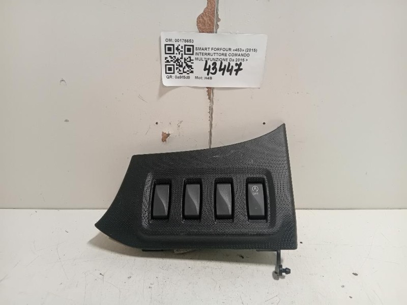 Interruttore Comando Multifunzione 00175653 Smart Forfour 453 2015