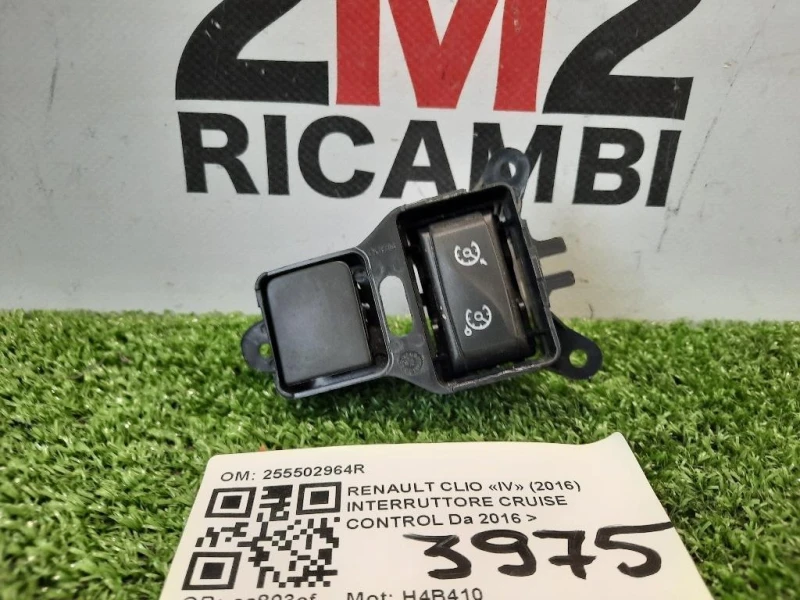 Interruttore Cruise Control 255502964R CRUISE CONTROL LIMITATORE Renault CLIO IV 2016