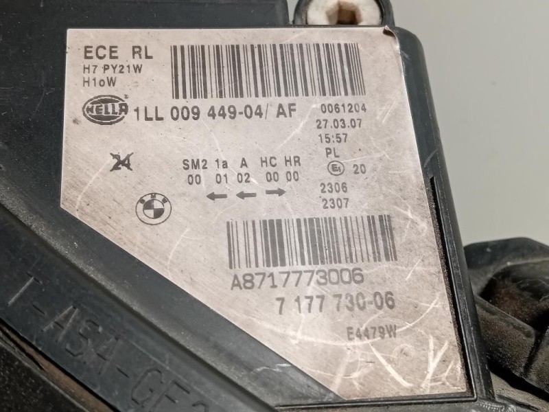 Proiettore ANT DX 1LL00944904 Bmw Serie 5 E60 Berlina 2004