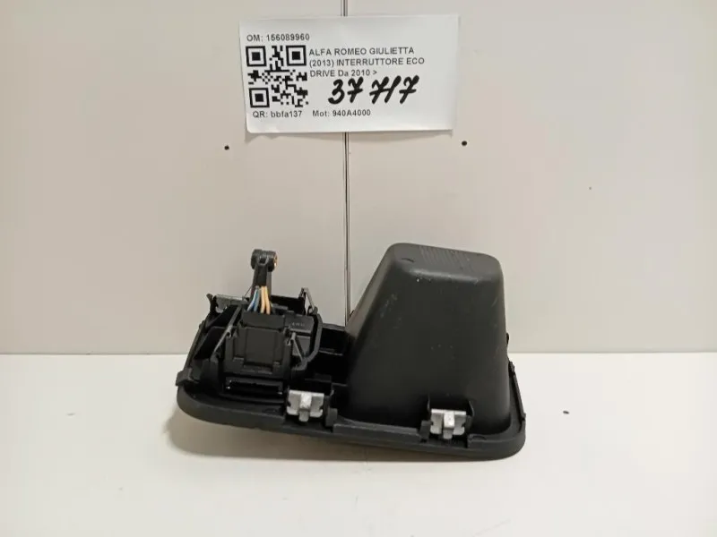 Interruttore ECO Drive 156089960 Alfa Romeo Giulietta 2013
