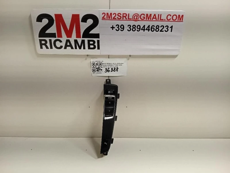 Interruttore ECO Drive 9202951-03 Bmw Serie 5 F10 Berlina 2010