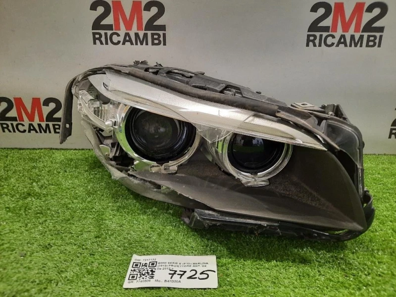Proiettore ANT DX 7317132 Bmw Serie 5 F10 Berlina 2012