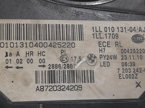 Proiettore ANT DX 1LL01013104 Bmw Serie 5 F11 Touring 2010